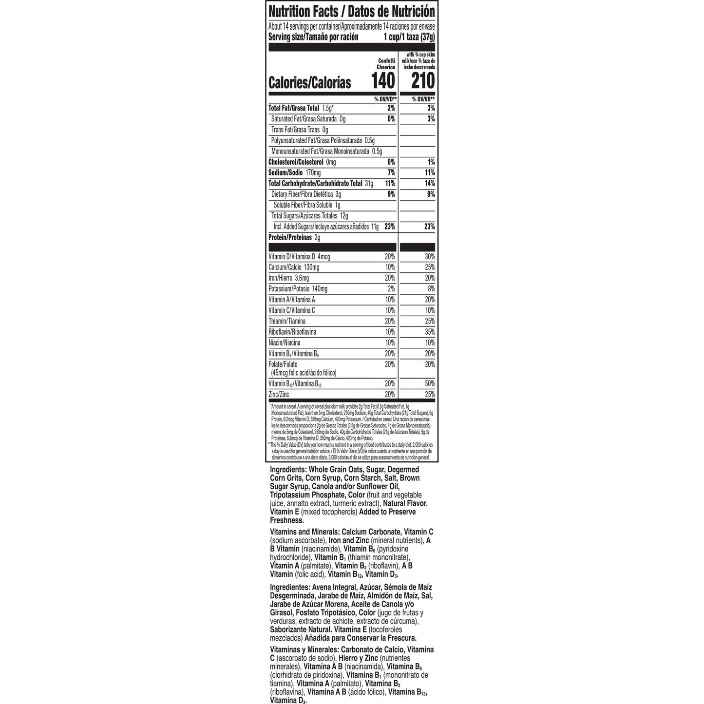 Confetti Cheerios Heart Cereal, 19 oz Family Box