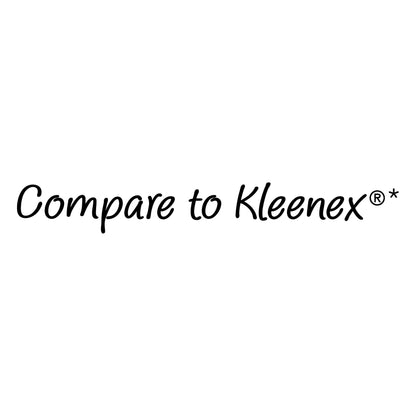 Great Value Ultra Soft Facial Tissues, 1 Cube, 60 Tissues per Cube, 3-Ply, Compare to Kleenex®