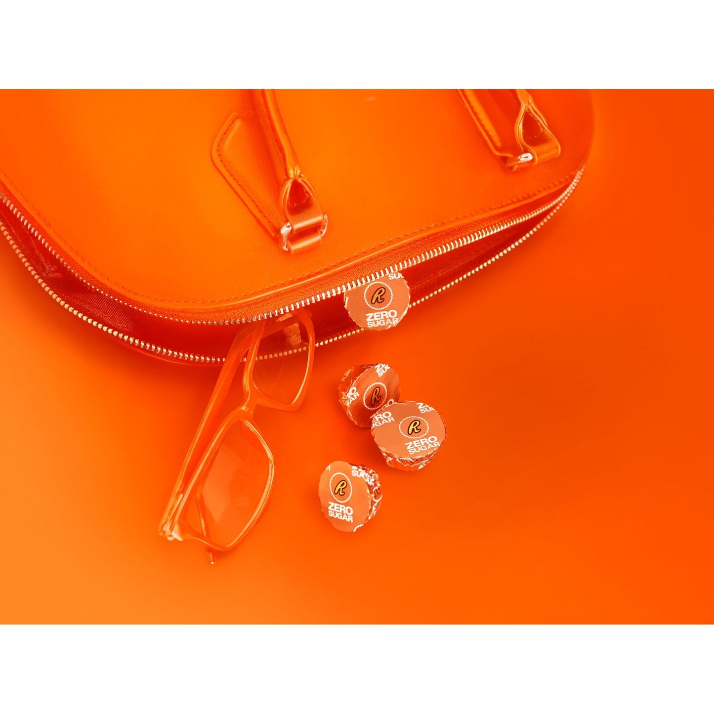 Reese's Zero Sugar Miniatures Chocolate Peanut Butter Cups Candy, Bag 15.5 oz