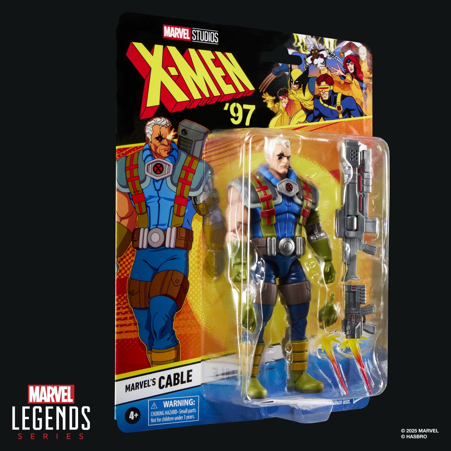 Marvel Legends Series Marvel's Cable, X-Men '97 Collectible 6-Inch Action Figure Toy
