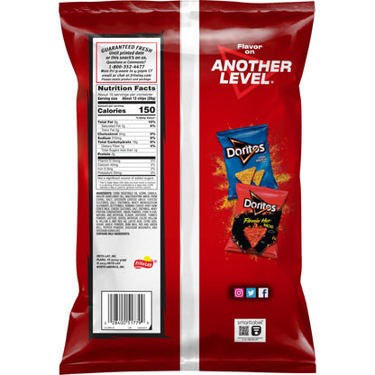 Doritos Nacho Cheese Chips, 14.5 oz Party Bag