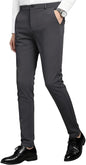 MAGE MALE Men's Skinny Stretch Dress Pants Slim Fit Suit Pants