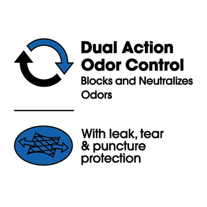 Great Value Strong Flex 13 Gallon Drawstring Tall Kitchen Trash Bags, Unscented, 80 Count