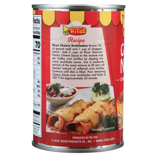 Ricos® Gourmet Nacho Cheddar Cheese Sauce, 15 oz, Shelf-Stable