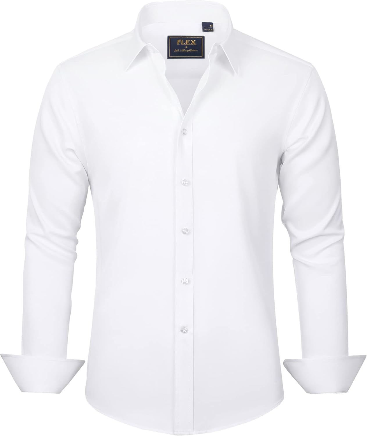 J.VER Men’s Stretch Formal Button-Down Shirt