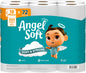Angel Soft Toilet Paper, 4 Mega Rolls (16 Count), Soft & Strong