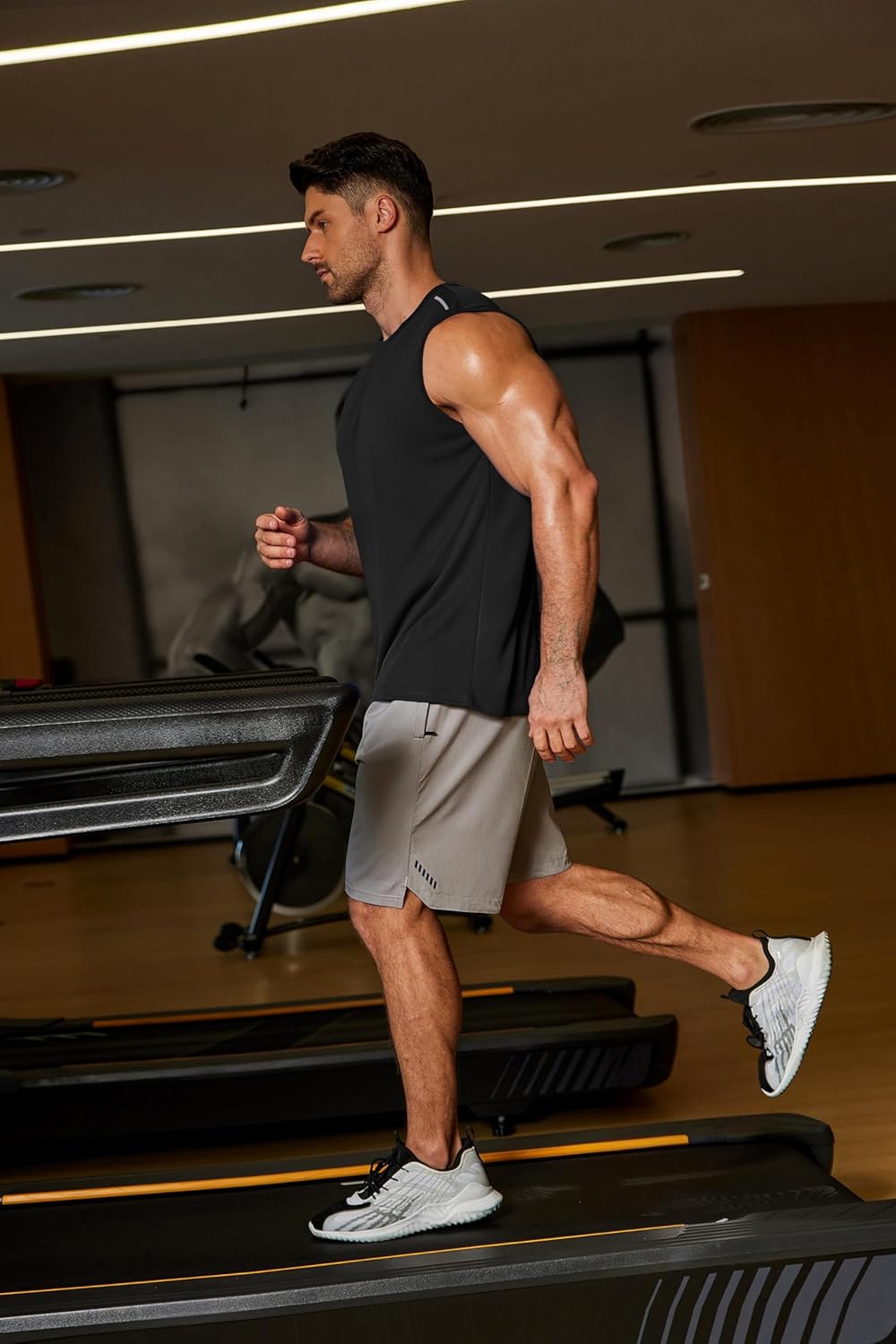 COOFANDY Men's Sleeveless Quick-Dry Gym Tank Top