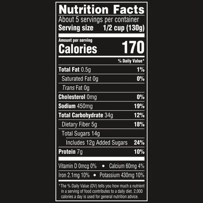 Bush's Bourbon and Brown Sugar Grillin' Beans, Canned Navy Beans, 22 oz