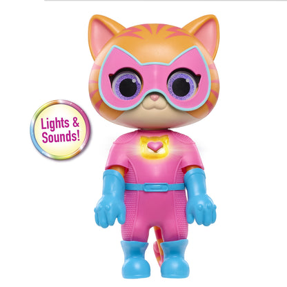 Disney Junior SuperKitties Cat-Tastic Transforming Ginny - Interactive Electronic Toy for Kids, Ages 3 and Up