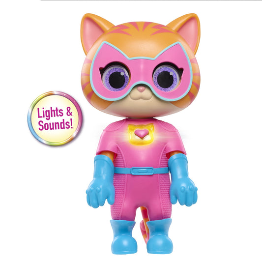 Disney Junior SuperKitties Cat-Tastic Transforming Ginny - Interactive Electronic Toy for Kids, Ages 3 and Up