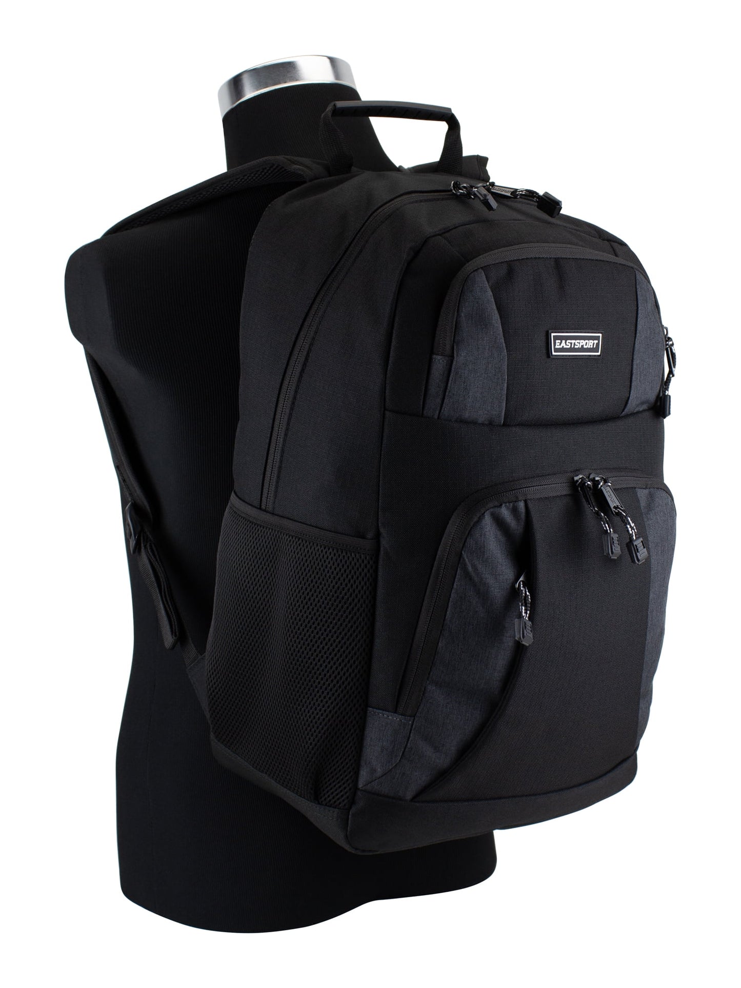 Eastsport Unisex Fusion Dome Backpack, Black
