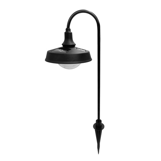 Corbyn Solar LED Pathway Light – Matte Black, 20 Lumens