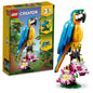 LEGO Creator 3 in 1 Exotic Parrot to Frog to Fish Animal Figures Building Toy, Creative Toys for Kids Ages 7 and Up, 31136