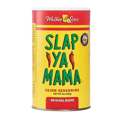 Slap Ya Mama Original Blend Cajun Seasoning, 8 oz Canister – Bold Louisiana-Style Spice for Everyday Cooking