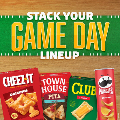 Pringles Sour Cream and Onion Potato Crisps Chips, Lunch Snacks, 5.5 oz Canister