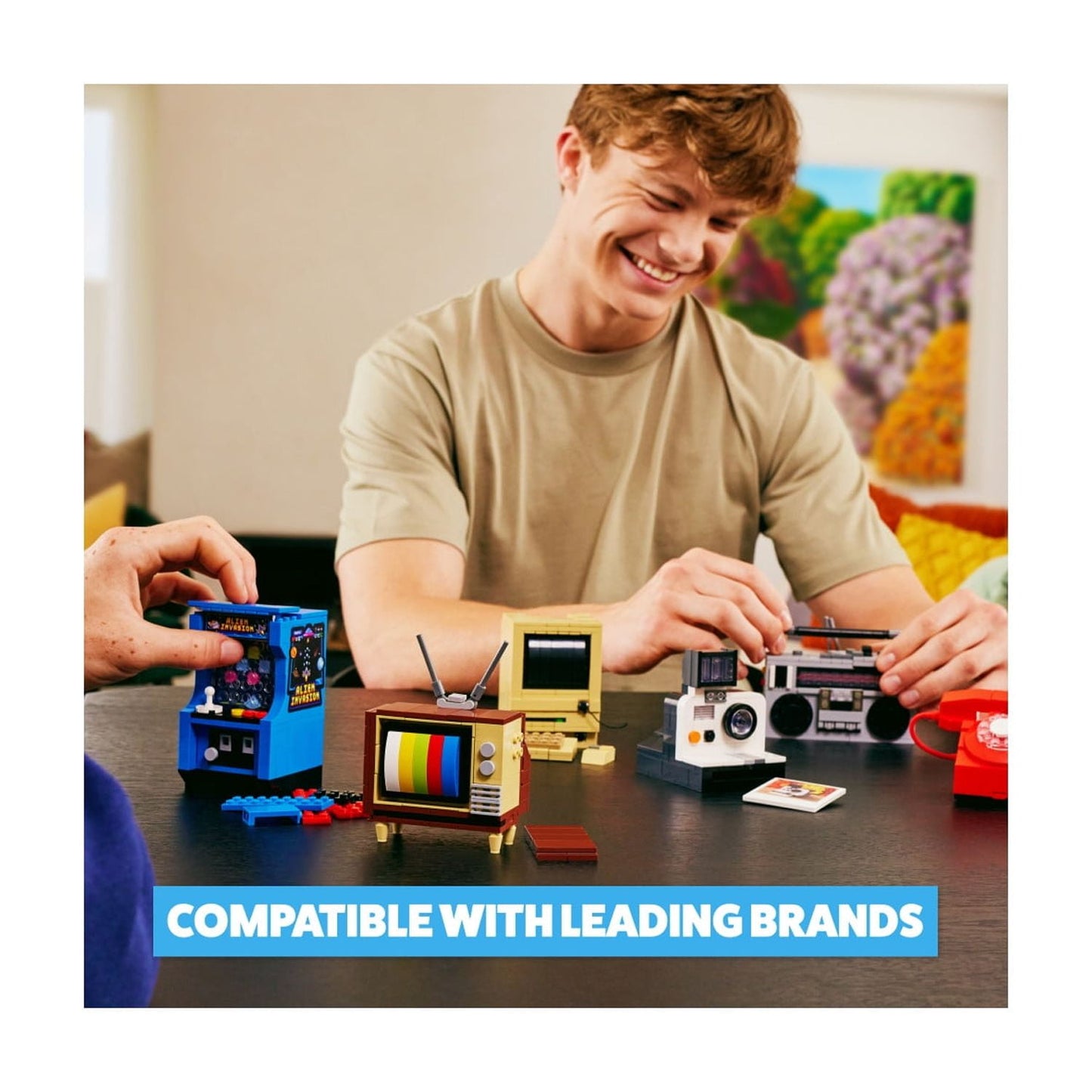 MAX Build More Premium Retro Building Bricks (Assorted) Novelty Unboxing Toy Collectible Mini's by ZURU