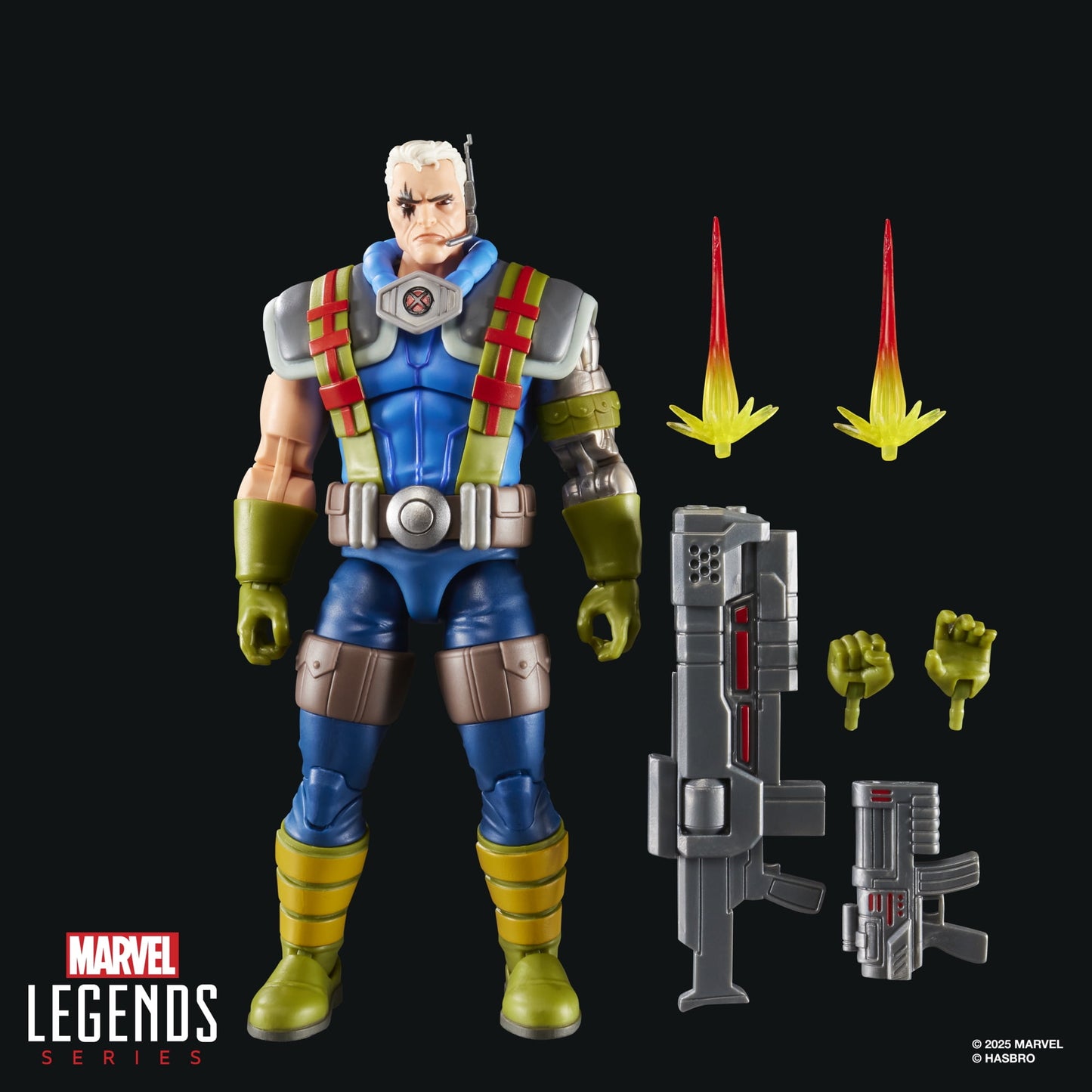 Marvel Legends Series Marvel's Cable, X-Men '97 Collectible 6-Inch Action Figure Toy